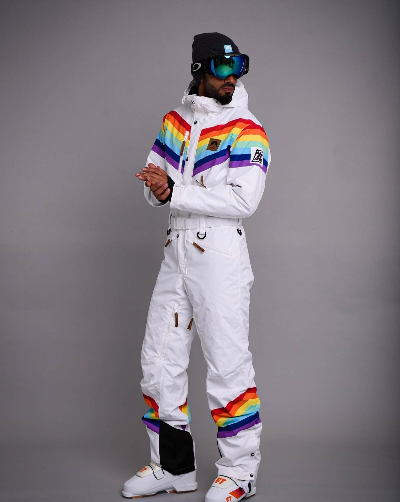 Rainbow Road Ski Suit - Mens