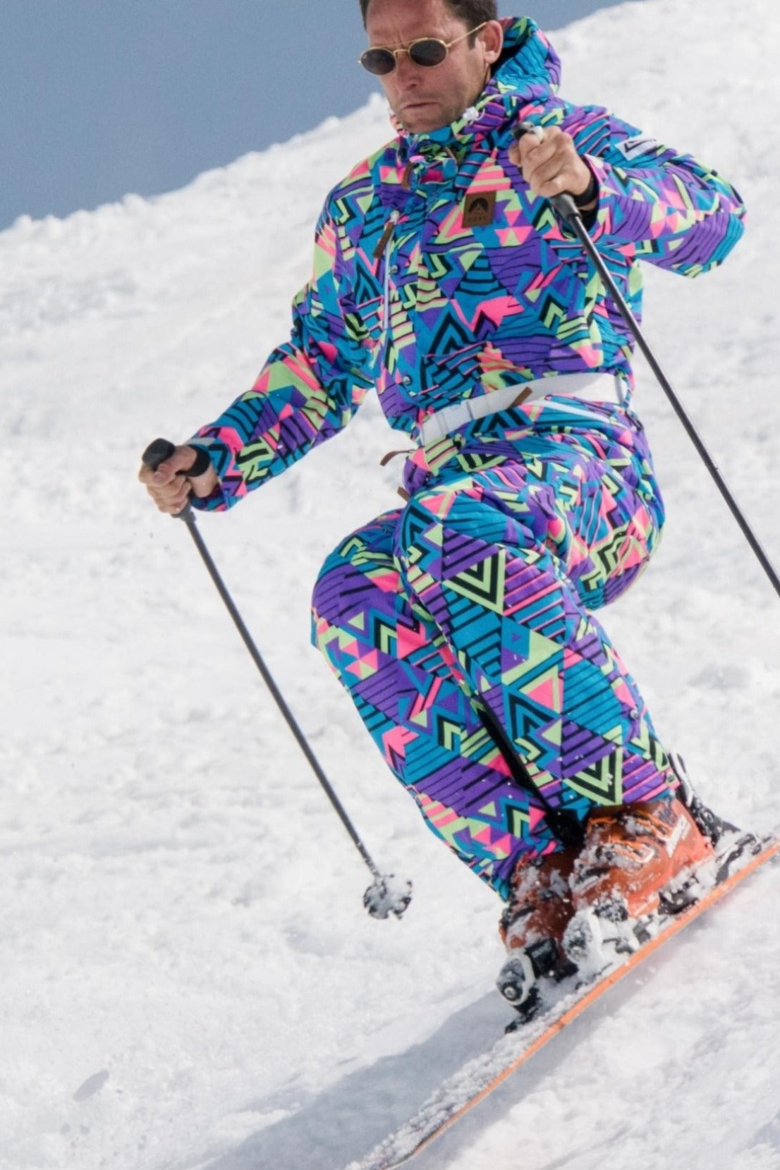 Future Shock Men's Ski Suit  Multi-Coloured -OOSC Clothing