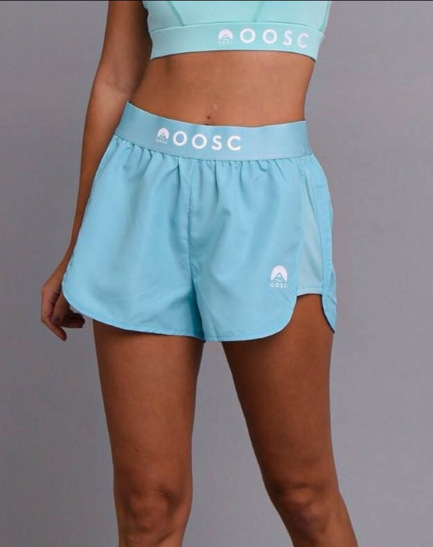 pastel blue womens shorts