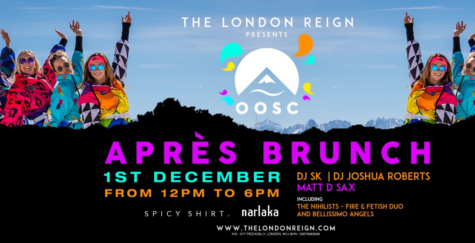 Join Us For Apres Brunch In London - OOSC Clothing