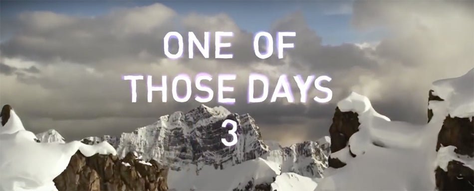 Candide Thovex - One Of Those Days III - OOSC Clothing