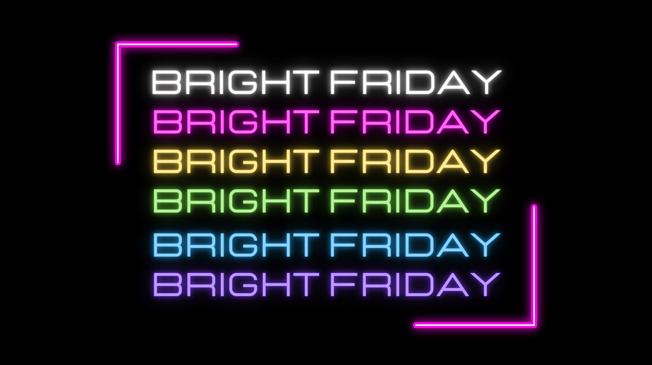 OOSC launch BRIGHT FRIDAY instead of BLACK FRIDAY - OOSC Clothing