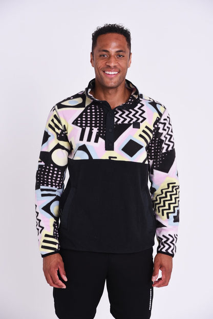 Saved By The Bell Fleece Black - Men's