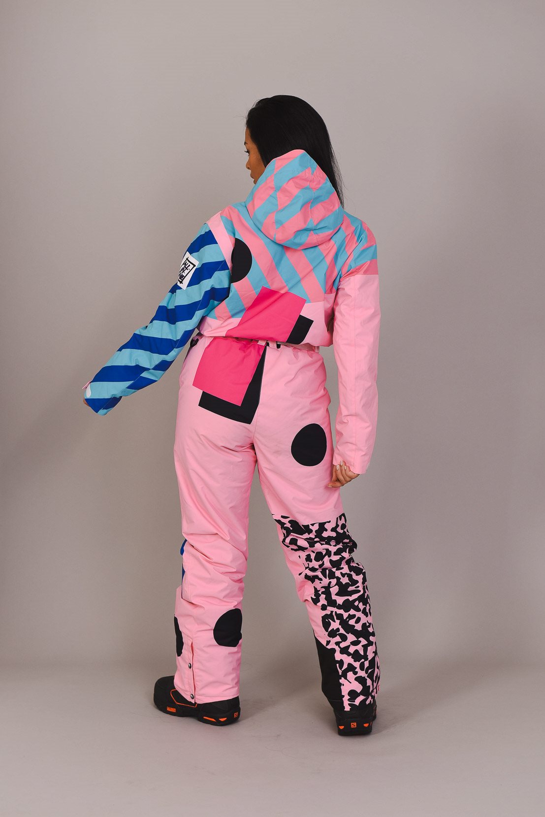 Penfold in Pink Ski Suit - Women's Curved