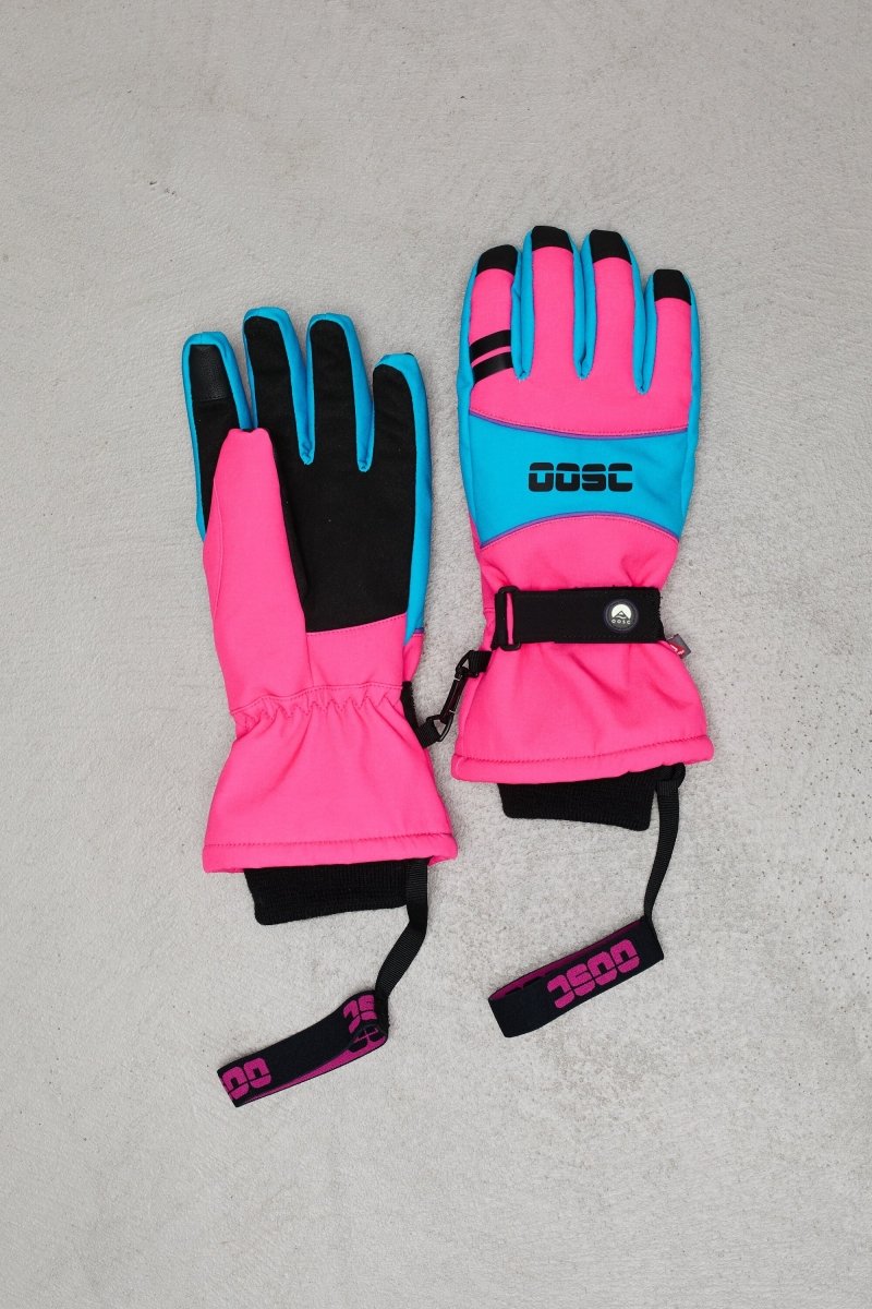 1987 PrimaLoft® Ski & Snowboard Gloves - Pink - OOSC Clothing