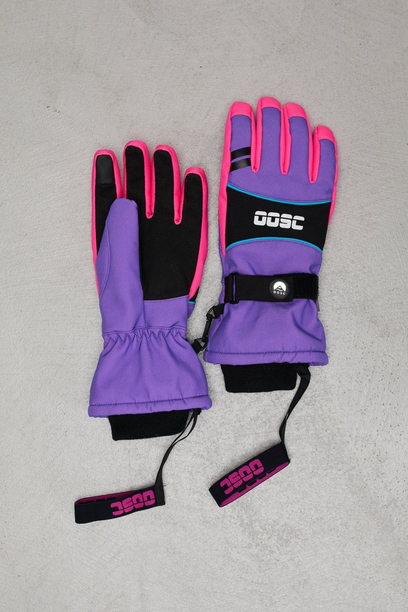 1987 PrimaLoft® Ski & Snowboard Gloves - Purple - OOSC Clothing