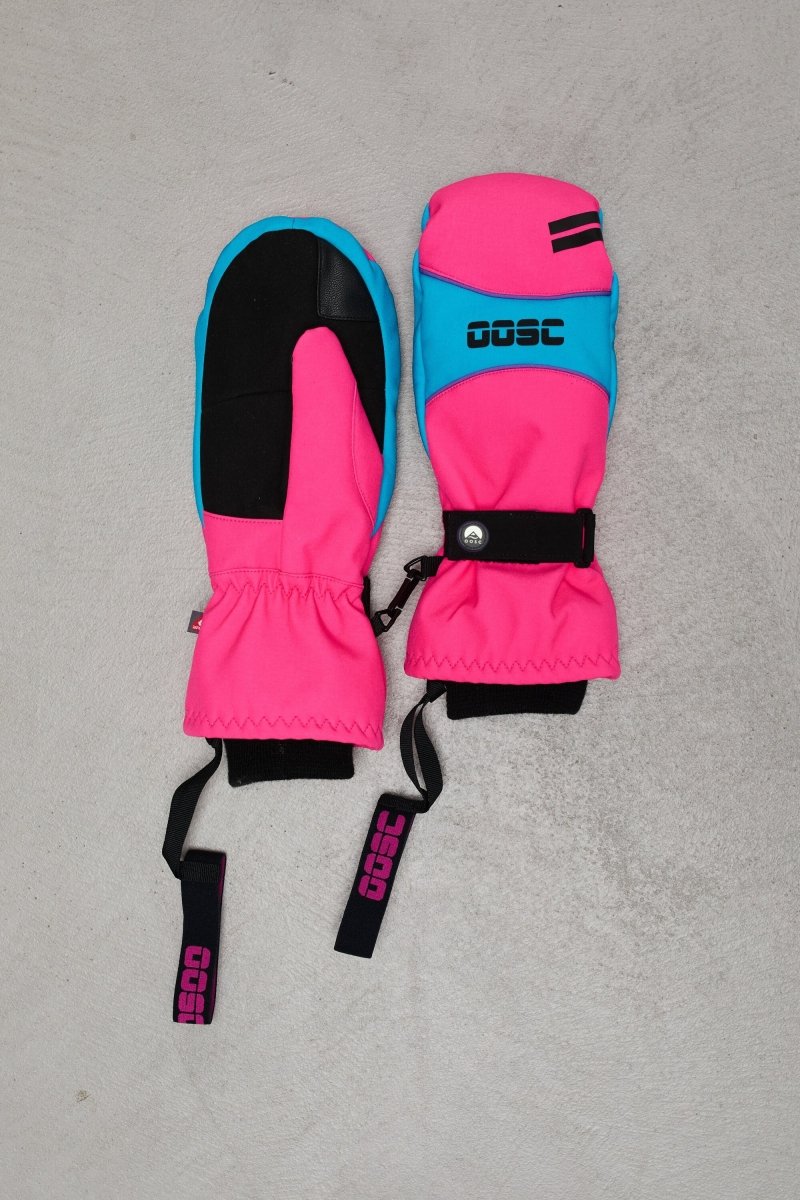 1987 PrimaLoft® Ski & Snowboard Mitt - Pink - OOSC Clothing