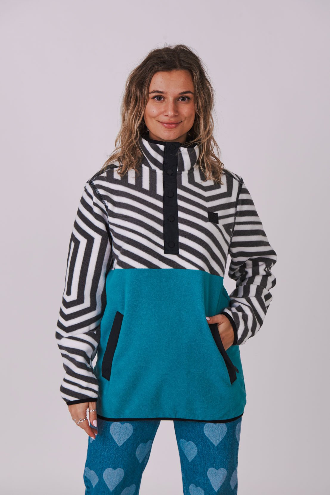 Fall Line Fleece Teal - Women's