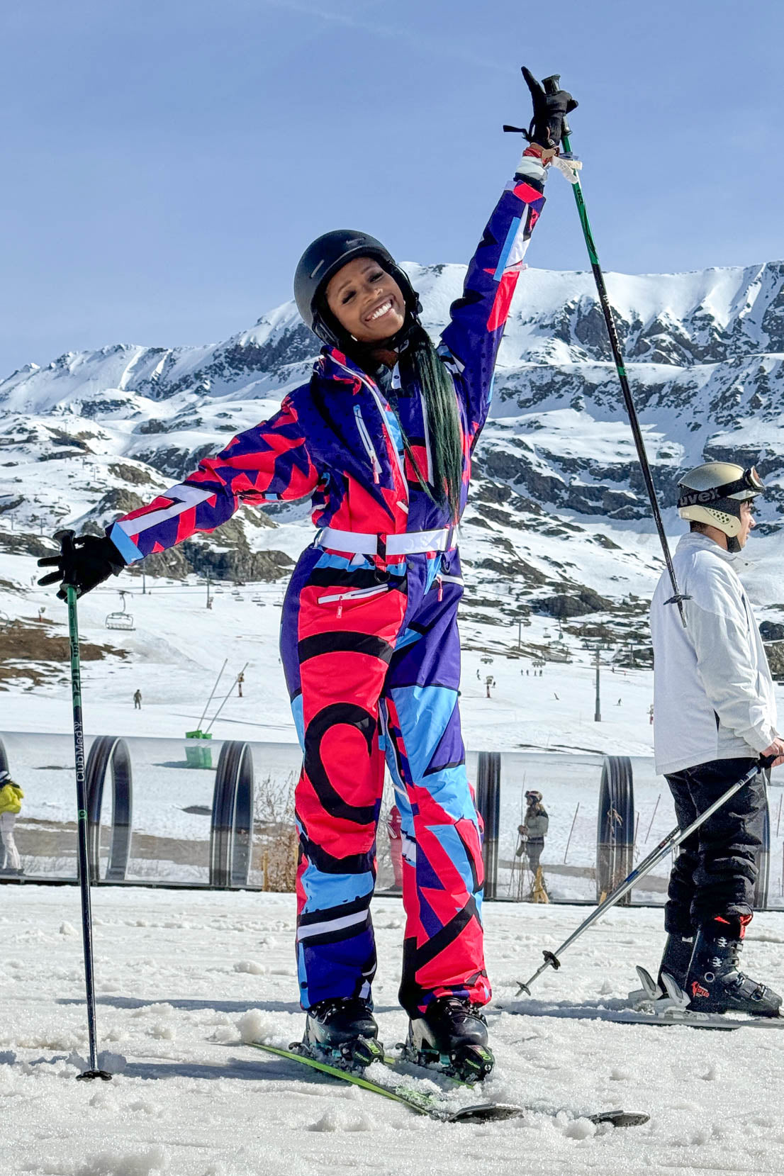 Fresh Prince Curved Female Ski Suit