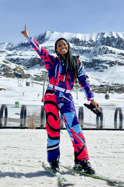 Fresh Prince Curved Female Ski Suit