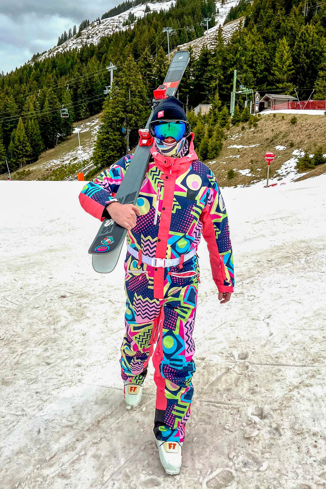Saved by The Bell Men's Ski Suit