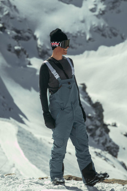 Yeh Man Bib Pant - Grey