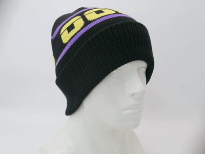 OOSC Après Beanie – Schwarz, Lila, Gelb