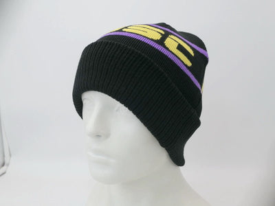 OOSC Après Beanie – Schwarz, Lila, Gelb