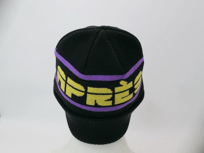OOSC Après Beanie – Schwarz, Lila, Gelb