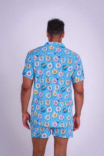 Chemise à manches courtes pour homme Poolside