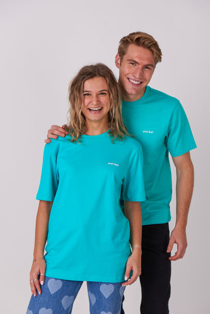 Powder Club T-Shirt - Aqua