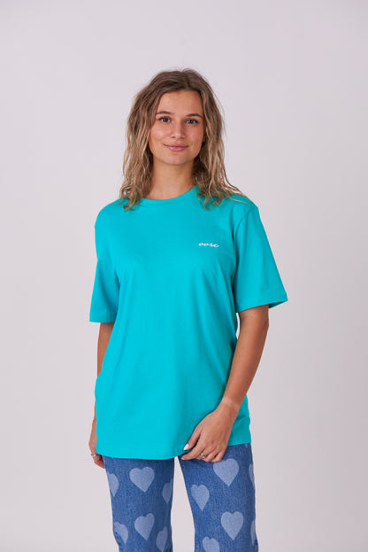 Powder Club T-Shirt - Aqua