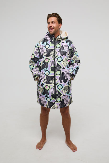 Saved By The Bell Recycled Sherpa Lined Changing Robe - Men's