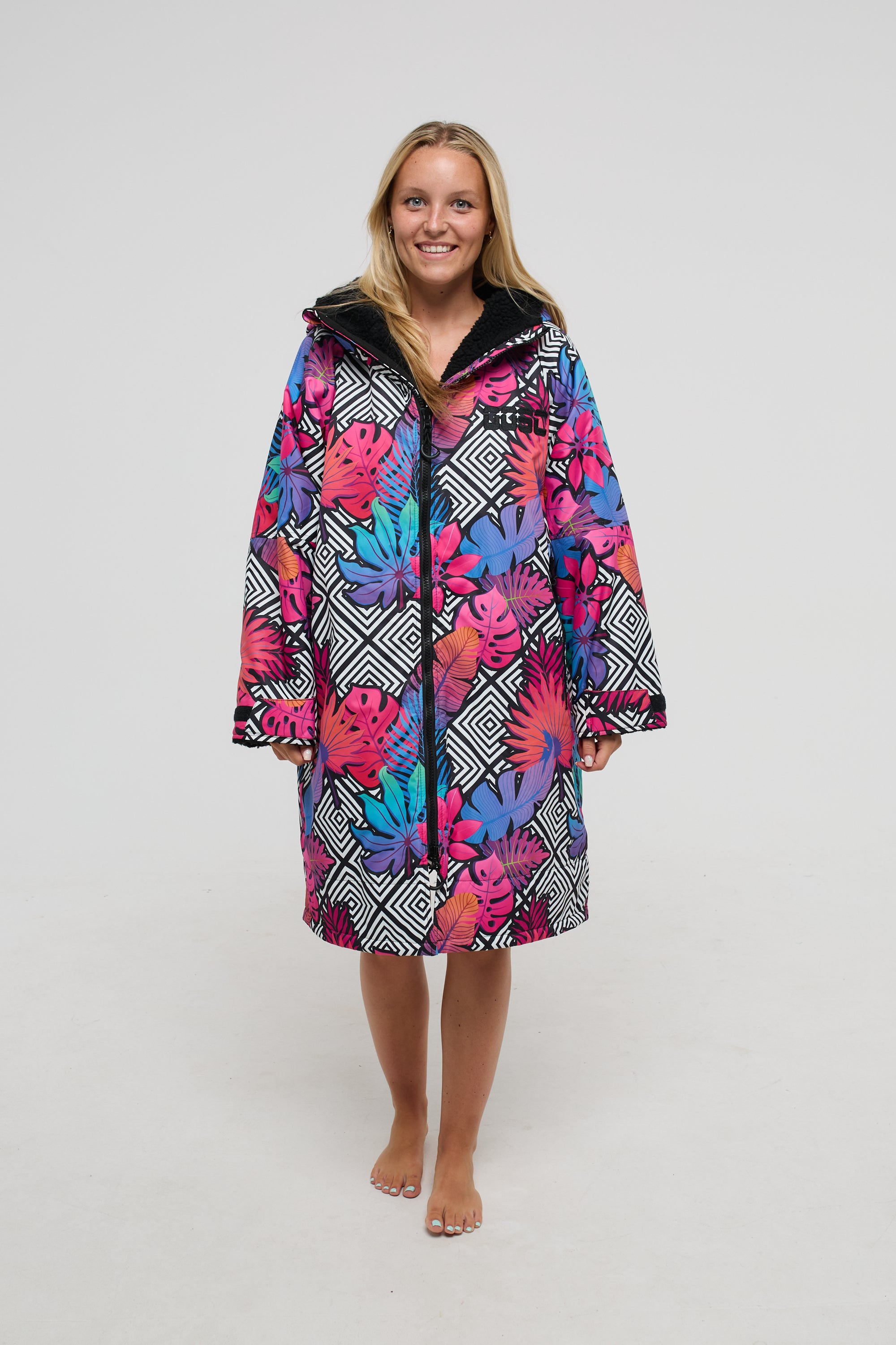 B.I.G. P.O.P.P.A. Recycled Sherpa Lined Changing Robe - Women's