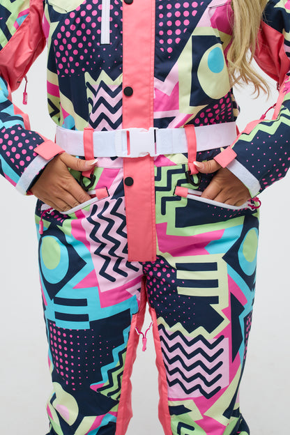 Saved by The Bell Shaped Women's Ski Suit