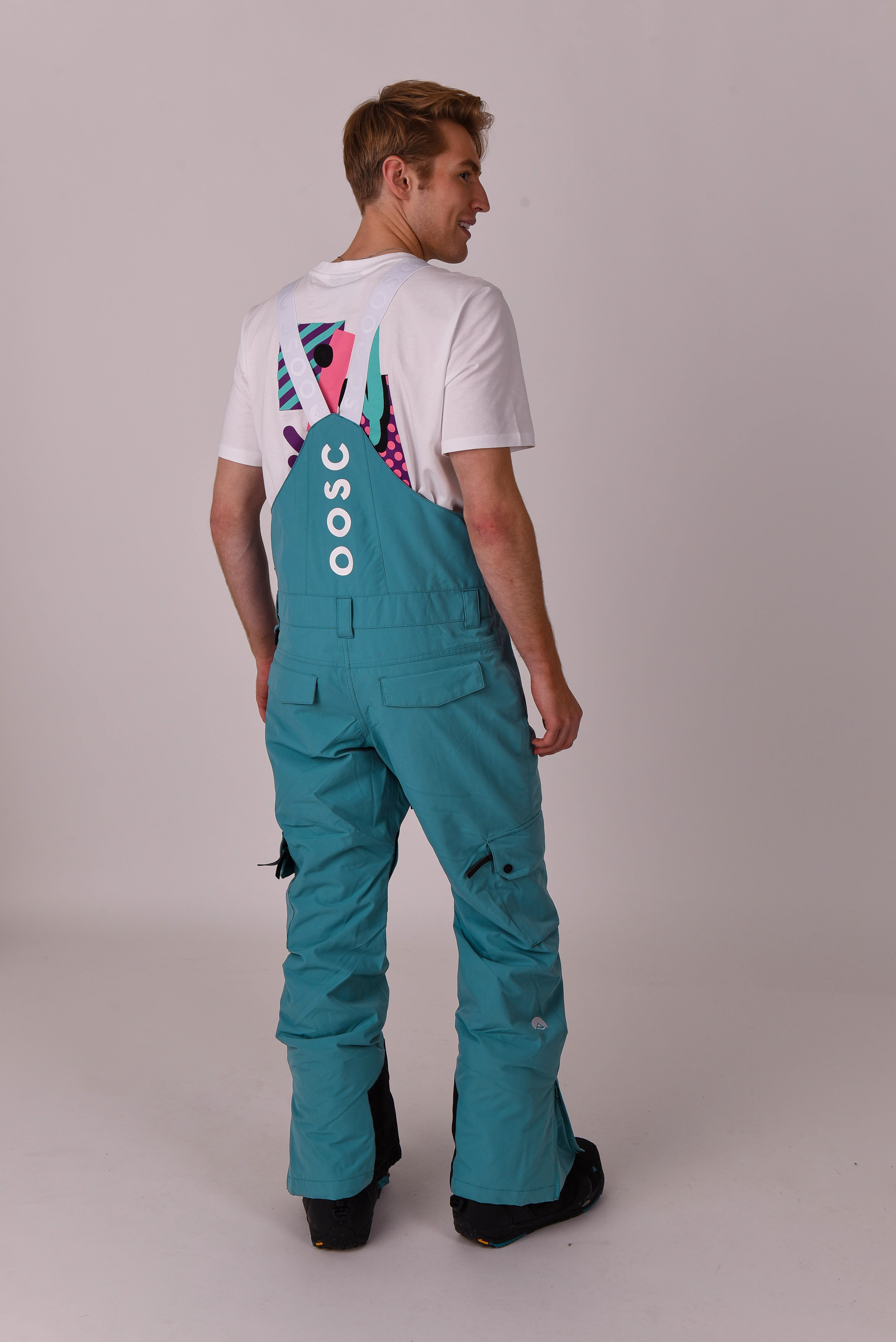 Yeh Man Bib Pant - Teal