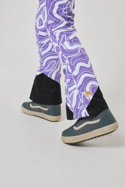 Amethyst Wave Ski Suit - OOSC Clothing