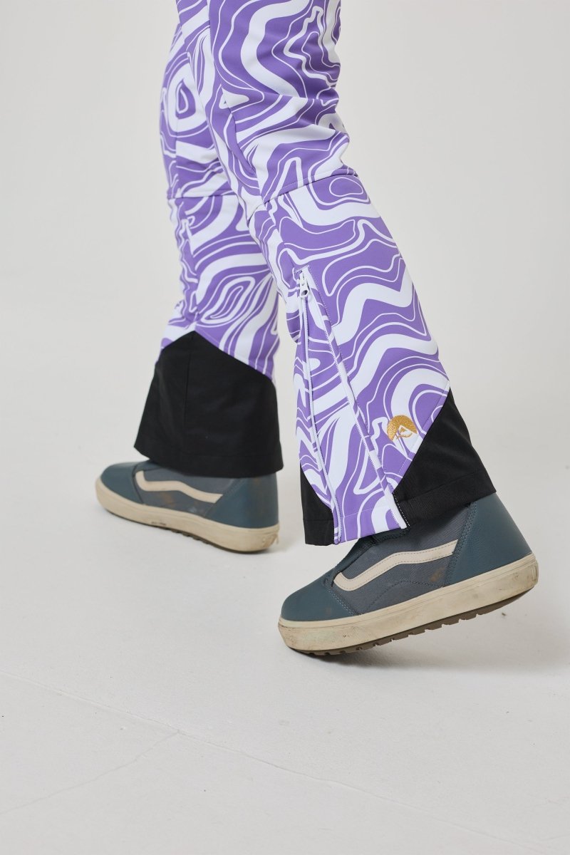 Amethyst Wave Ski Suit - OOSC Clothing