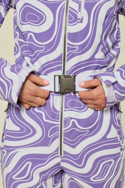 Amethyst Wave Ski Suit - OOSC Clothing