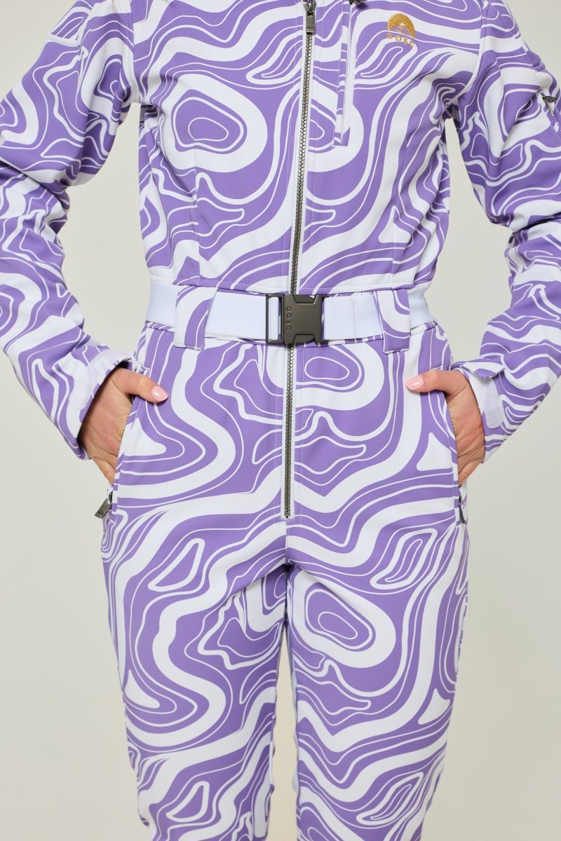 Amethyst Wave Ski Suit - OOSC Clothing