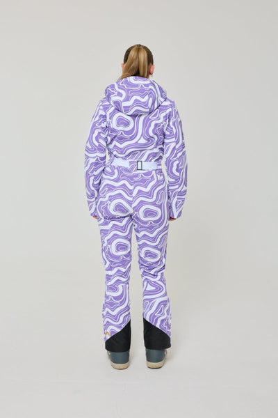 Amethyst Wave Ski Suit - OOSC Clothing