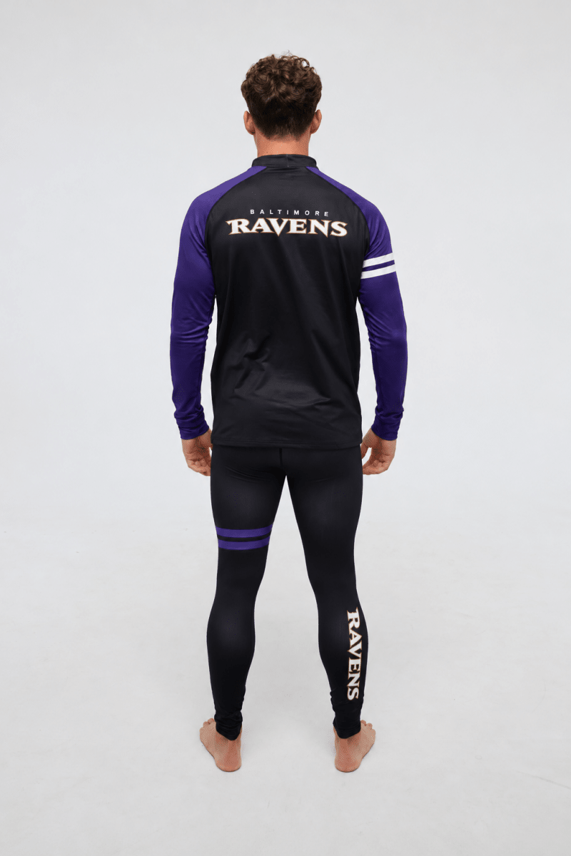 Baltimore Ravens Men's Baselayer Pant - OOSC Clothing