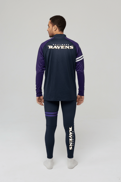 Baltimore Ravens Men's Baselayer Pant - OOSC Clothing