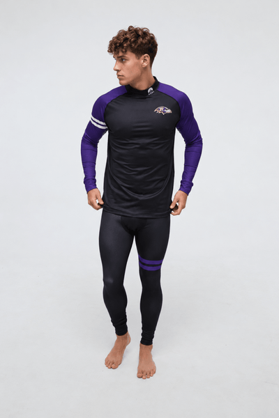 Baltimore Ravens Men's Baselayer Pant - OOSC Clothing