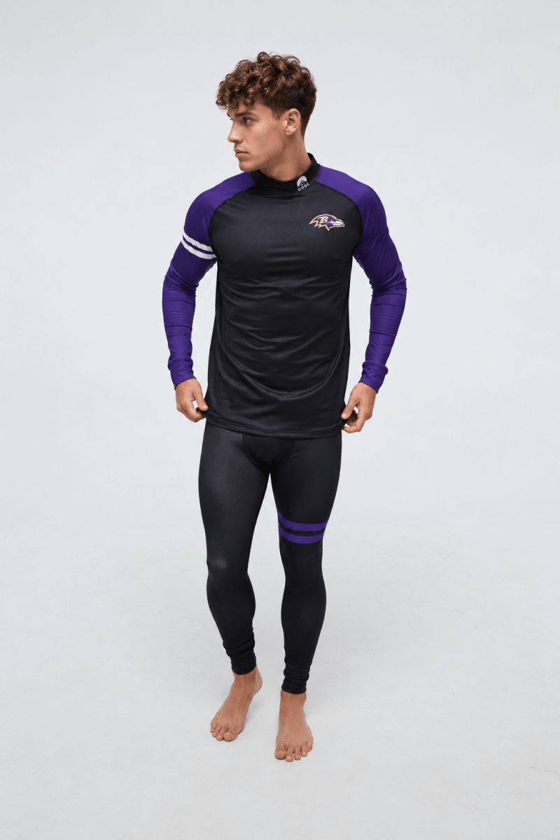Baltimore Ravens Men's Baselayer Pant - OOSC Clothing