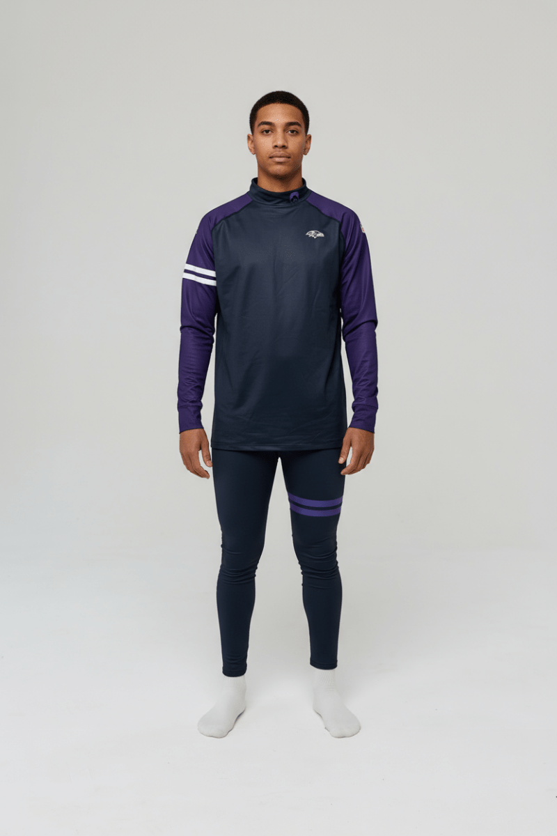 Baltimore Ravens - OOSC X NFL Baselayer Top Men's - OOSC Clothing