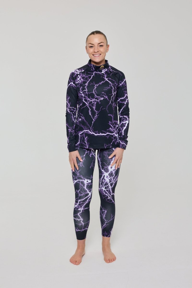 Baselayer Leggings - Thunderstruck Women's - OOSC Clothing