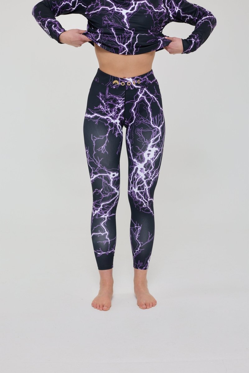 Baselayer Leggings - Thunderstruck Women's - OOSC Clothing