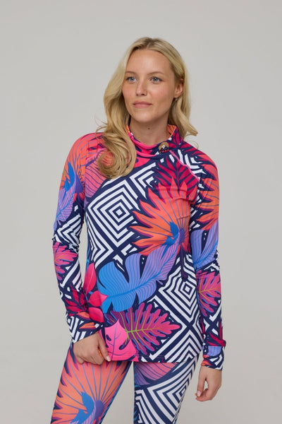 Big Poppa Womens Baselayer Top - OOSC Clothing