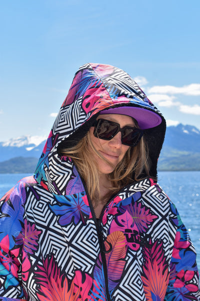 B.I.G. P.O.P.P.A. Recycled Sherpa Lined Changing Robe - Women's