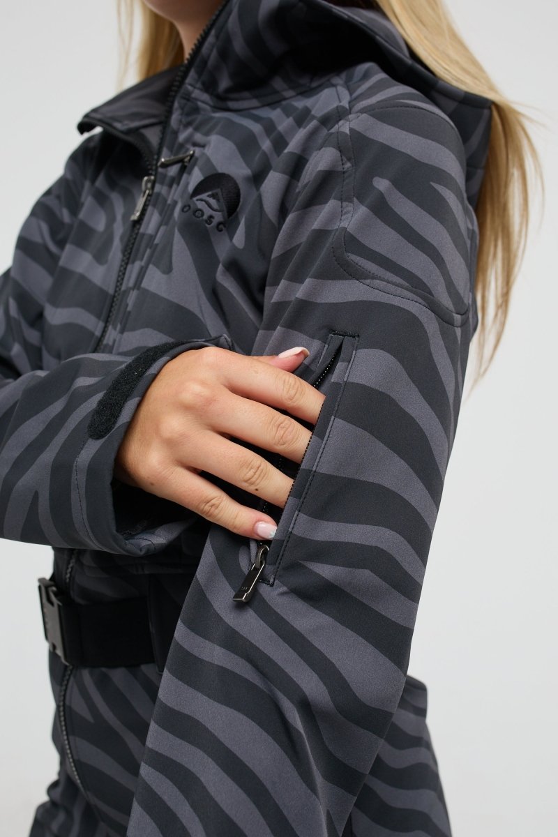 Chic Ski Suit - Black Tiger - OOSC Clothing