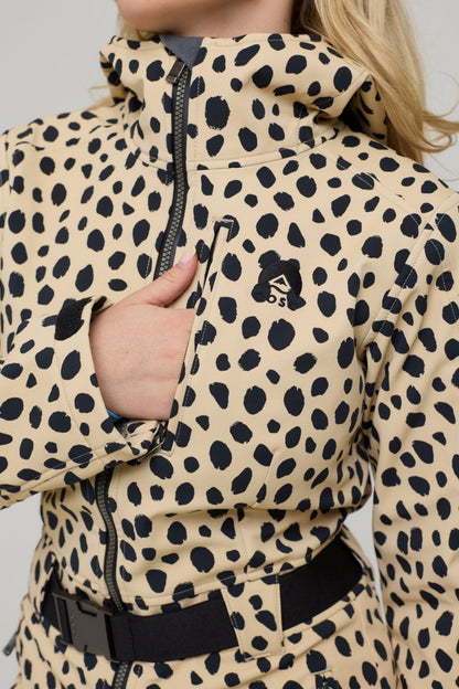 Chic Ski Suit - Cheetah - OOSC Clothing