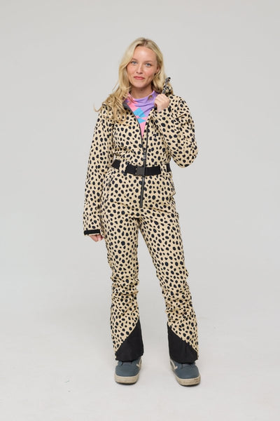 Chic Ski Suit - Cheetah - OOSC Clothing