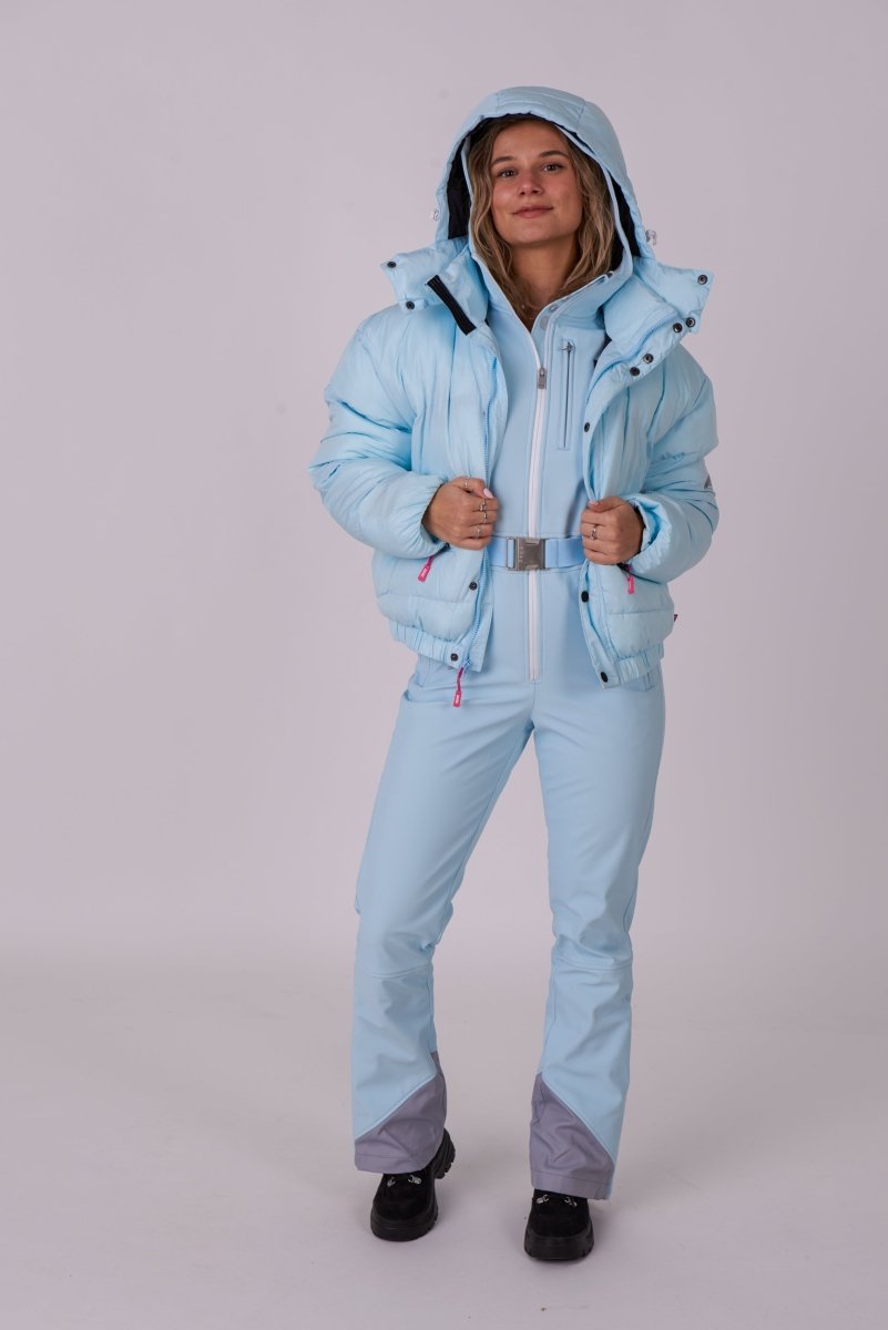 Chic Ski Suit - Ice Blue - OOSC Clothing