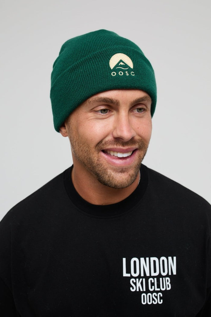 Dark Green Beanie | Skiing Hat – OOSC Clothing