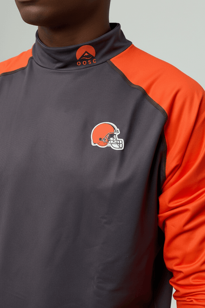 Cleveland Browns - OOSC X NFL Baselayer Top Men's - OOSC Clothing