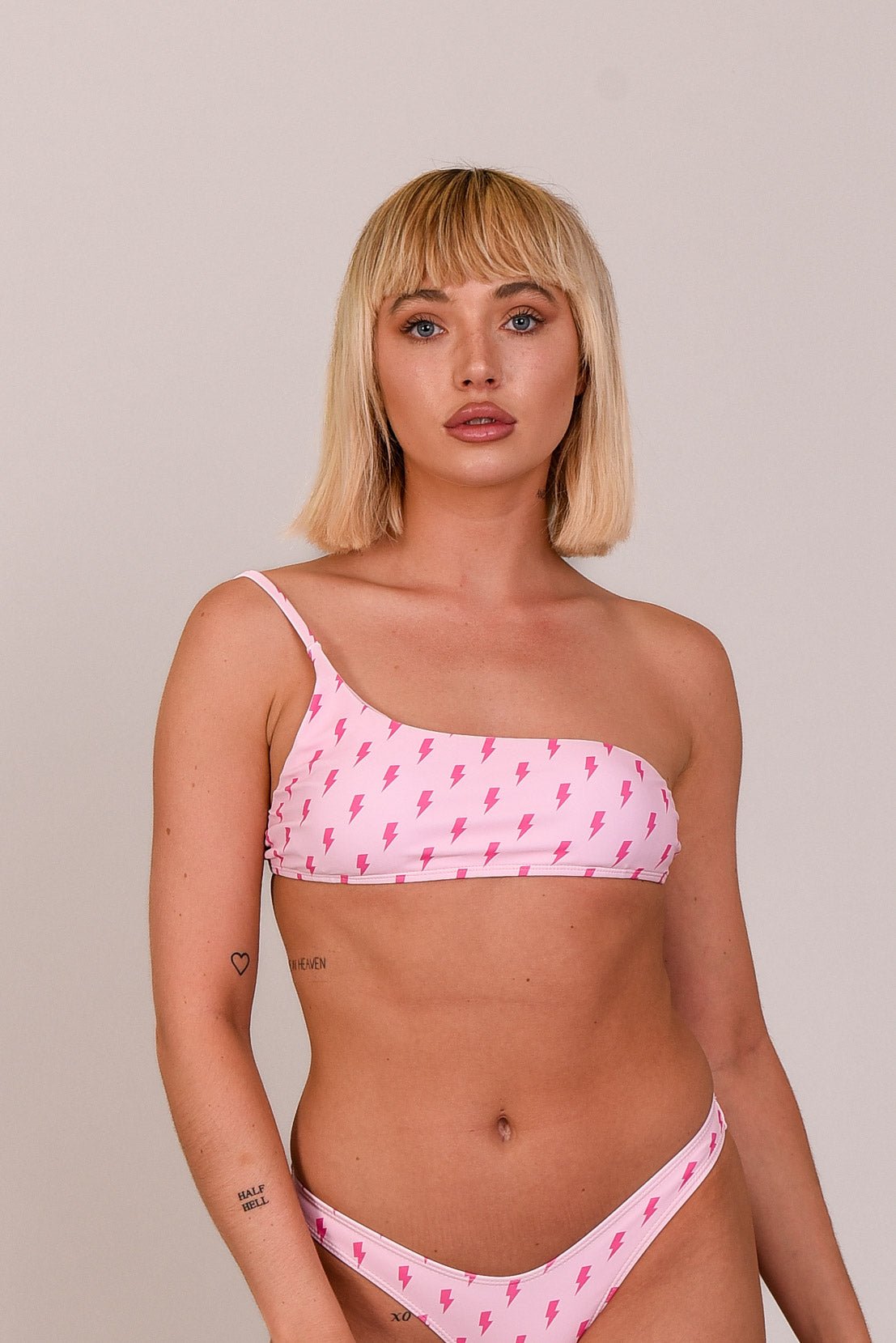 Strike Luck Cold Shoulder Bikini Top