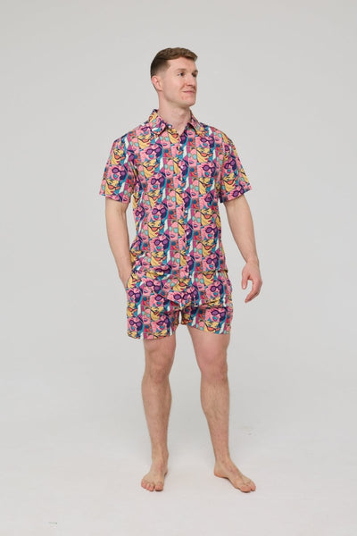 Comic Book Candy Men's Short Sleeve Shirt - OOSC Clothing