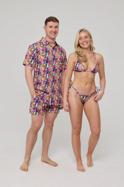 Comic Book Candy Men's Swim Shorts - OOSC Clothing