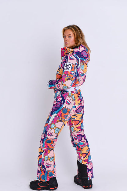 Comic Book Candy Ski Suit - Women's - OOSC Clothing